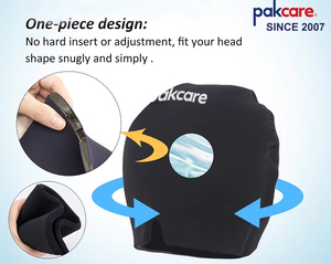 Fábrica OEM Compresa caliente Terapia fría Envoltura para la cabeza Gel Hielo Dolor de cabeza Sombrero Migraña Alivio Cap - Product Image 2