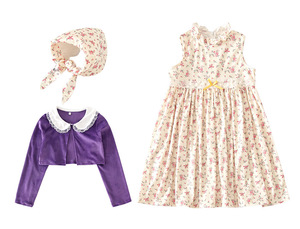 Costume da Nonna per Bambini, 100 Giorni di Scuola, Travestimento da Vecchia Signora, Costume da Nonna Lupo, Abito Pastorale - Product Image 6