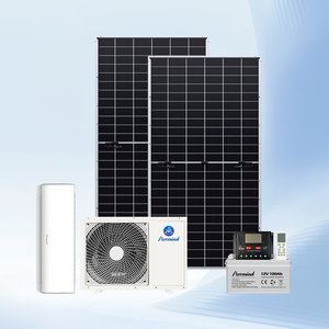 Mejor Precio, Aire Acondicionado Solar de 48V y 12000Btu, Energía Renovable, Sistema Split Inteligente de Pared, Ahorro de Energía, para Hoteles y Hogares, 100% Energía Verde - Product Image 1