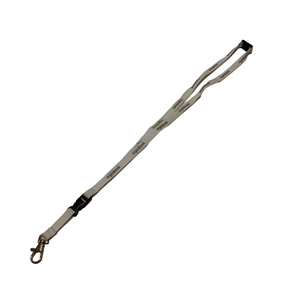 Beckon OEM Polyester Soft Touch Custom Neck Straps Lanyard with Plastic Buckle for Corporate Events and Conferences and Meetings