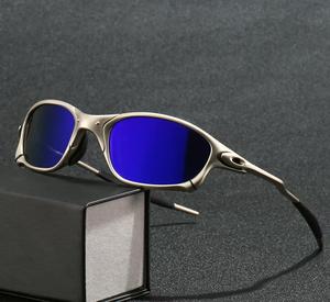 Cross border europa e America cornice argento sabbia occhiali da sole polarizzati in metallo tecnologia futura sport ciclismo Juliet - Product Image 2
