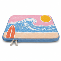 Étui pour ordinateur portable en néoprène avec fermeture éclair et couche intérieure douce, personnalisé, 16 pouces, pour cadeaux de salon professionnel, fabrication sur mesure
