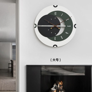 Modern Minimalist <b>Wall</b> <b>Clock</b> Round <b>Silent</b> Battery Powered Living Room Decorative <b>Clock</b> - Product Image 3
