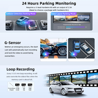 Nueva Caja Negra DVR para Coche 4K WiFi GPS, Cámara de Tablero de Lente Dual Delantera y Trasera, Dashcam 4K para Coche con Lente Dual, WiFi y GPS