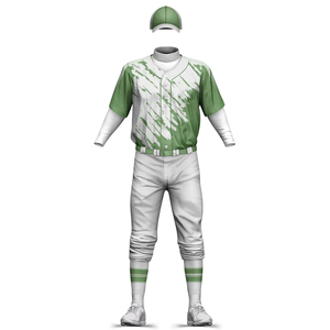 Baseball uniform Adult Style <b>Plain</b> Color Baseball uniform Sets Solid Color Printed Breathable Quick Dry 100% - Product Image 1