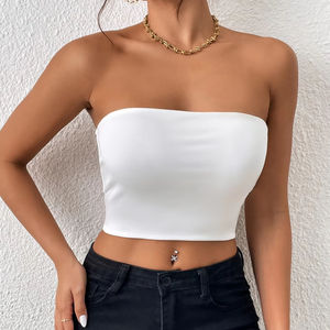 Top Corto sin Espalda y sin Tirantes, Sexy, Transpirable y Ecológico para Mujer - Product Image 5