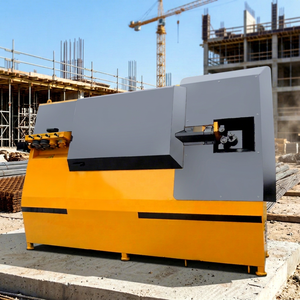 เครื่องดัดเหล็กเส้นไฮดรอลิก CNC พร้อมมอเตอร์ สำหรับงานก่อสร้างอะลูมิเนียมและเหล็กเส้น กำลังลดราคา - Product Image 1