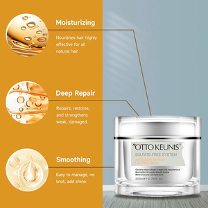 Masque de soin capillaire au collagène augmentation du volume anti perte de cheveux conditionnement en profondeur hydrater les cheveux des racines aux pointes logo OEM/ODM pot - Product Image 3