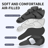 Nouveauté housse de siège de vélo 3D Airbags coussin de selle vélo de route de montagne coussin de vessie d'air gonflable souple pour vélo