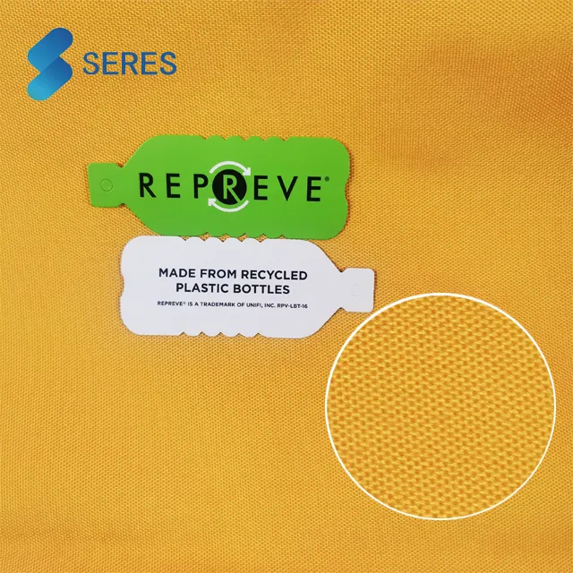 REPREVE imperméable RPET 100% tissu Polyester recyclé pour parapluie de Patio extérieur de haute qualité