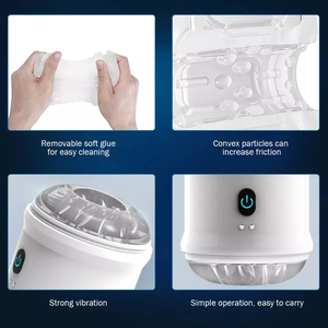 Mannelijke Masturbators Pocket <span class=keywords><strong>Pussy</strong></span> Seksspeeltjes Voor Mannen En Koppels Met 12 Vibratie Kristal Geribbelde Vagina Cup Waterdicht