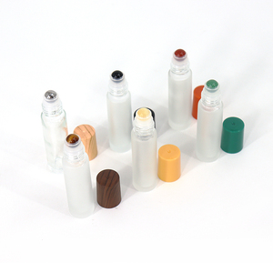 Biểu Tượng Tùy Chỉnh 5Ml <span class=keywords><strong>8Ml</strong></span> 10Ml Vòng Huyết Thanh Tinh Dầu Nước Hoa Cuộn Trên Đá Quý Bóng Chai Với Nắp Tre Bao Bì Bán Buôn - Product Image 5