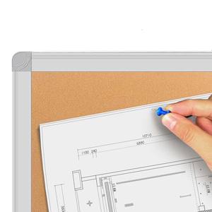 <span class=keywords><strong>Tableau</strong></span> d'affichage mural suspendu pour bureau <span class=keywords><strong>Tableau</strong></span> en liège décoratif pliable - Product Image 3