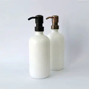 Cosmetic Packaging White Bottles Liquid Detergent Soap Dispenser