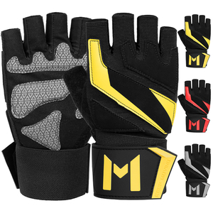 MKAS Custom uomini ciclo <span class=keywords><strong>guanti</strong></span> mezzo dito moto <span class=keywords><strong>bici</strong></span> da equitazione <span class=keywords><strong>guanti</strong></span> da bicicletta <span class=keywords><strong>guanti</strong></span> da bicicletta <span class=keywords><strong>per</strong></span> la <span class=keywords><strong>bici</strong></span> - Product Image 1