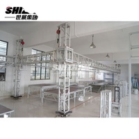 Fabricante de Estructuras de Aluminio - Torre de Soporte para Altavoces Line Array con Capacidad de Carga de 200 kg, Estructura Modular, Certificación CE