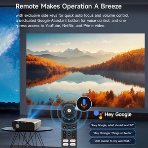 Google <span class=keywords><strong>TV</strong></span> ủy quyền 4K 8K 3D doiby âm thanh tự động Keystone không dây Gamepad Android Máy chiếu phim ngoà<span class=keywords><strong>i</strong></span> trờ<span class=keywords><strong>i</strong></span> di động - Product Image 4