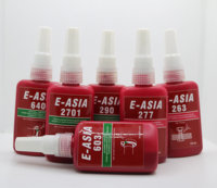 SL31 496 Adhésif liquide époxy à faible viscosité pour collage métallique, rouge, 20g, super colle, mastic pour brides, pour transport et construction