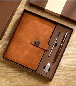 Khuyến Mại Của Công Ty Bộ Quà Tặng Sang Trọng <span class=keywords><strong>2025</strong></span> Da Tạp Chí Nhật Ký Kế Hoạch Máy Tính Xách Tay Với Bút Và Ổ Đĩa Flash USB - Product Image 2