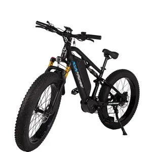 Magazzino ue USA Stock 26 pollici Fat Tire 48V 16AH batteria rimovibile Mountain bike elettrica