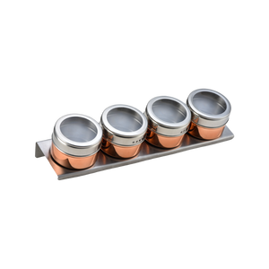 Offre Spéciale boîtes à épices portables en acier inoxydable conteneurs sel et poivre pots à épices café et thé ensemble - Product Image 4