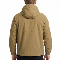 Veste coupe-vent imperméable à capuche pour homme, taille européenne, personnalisable, pour le sport, la course à pied, la randonnée, avec logo