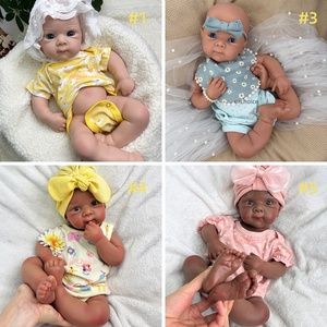 Muñecas de Silicona Realistas de 50 cm, Betty, Cuerpo Completo de Silicona Platino, Muñecas Reborn con Boca Abierta de Calidad Cinematográfica para Niñas - Product Image 2