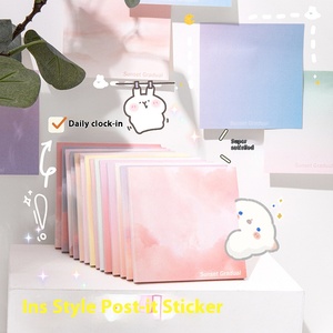 Notas Adhesivas con Degradado de Color, Estilo Instagram, Sal, Minimalistas, Japonesas, de Alto Valor Estético, Personalizables - Product Image 5