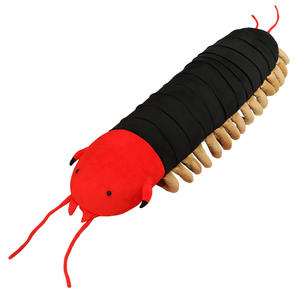 Super morbido millepiedi imbottito animale peluche cuscino cotone materiale PP riempimento - Product Image 1