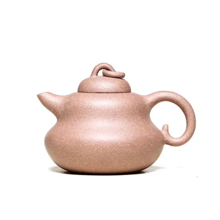 Chá de argila roxa original yixing zisha hu, conjunto de chá feito à mão, argila, cabaça, argila e roxa