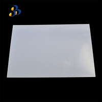 Feuille de plastique PS blanche brillante de 1 mm ou 2 mm, imprimable, 1220x2440 mm