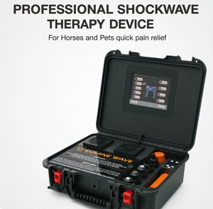 Nouveau modèle 2026 : Appareil portable de thérapie par ondes de choc vétérinaire pour chevaux et animaux de compagnie – Rééducation musculaire et physiothérapie – Vente Flash - Product Image 1
