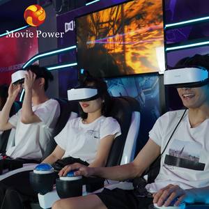 Simulador de realidad virtual Movie Power 9d VR equipo de máquina de juego <span class=keywords><strong>4</strong></span> asientos 9D VR silla - Product Image 2