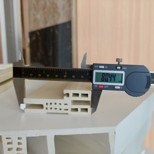 Vendita calda prezzo più economico Wpc foglio di Pvc pellicola Wpc porta telaio materie prime per uso interno porta - Product Image 4