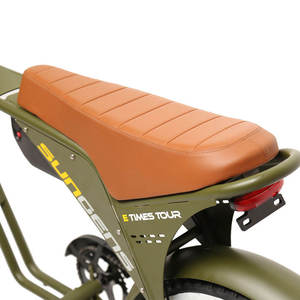 Motocicletas de Turismo TXED, Cuadro de Acero Hiten, Batería de Litio de 48V/14.5AH, Motocicleta Eléctrica de una Sola Velocidad, Estilo Bicicleta - Product Image 5