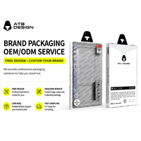 Étui de téléphone portable personnalisé ATB avec dégradé bordeaux pour iPhone 18 Pro Max, magnétique avec béquille pour appareil photo, antidérapant, mat