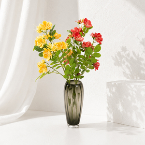 Élégante fleur artificielle de rhododendron à branche unique pour présentoirs de magasins, arrangements extérieurs, décoration de chevet pour B&B ; Tendance et idéale pour Instagram - Product Image 2