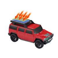 WS-696 5W énergie solaire HUMMER H5 conception Portable stéréo TWS USB TF AUX sans fil basse karaoké bleu dent haut-parleur avec Radio