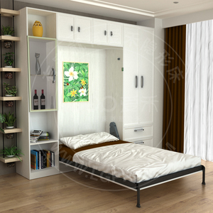 Mobilier personnalisé gain de place blanc pliable montage <span class=keywords><strong>mural</strong></span> table de bureau table pliante avec <span class=keywords><strong>lit</strong></span> escamotable - Product Image 3