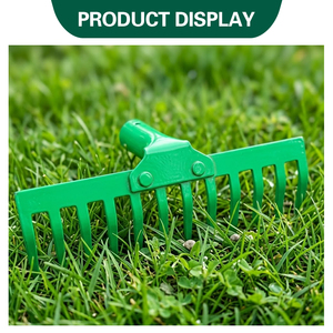 Rastrelli da Giardino in Metallo a 12 Denti, Attrezzi Agricoli di Lunga Durata - Product Image 4