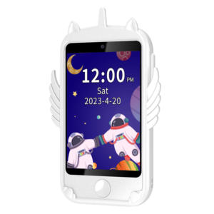 Smartphone intelligent A16 Lecteur de musique Caméra Puzzle Jeu Écran tactile Suivi des habitudes Livre audio amusant Jouet pour enfants Smartphone - Product Image 2