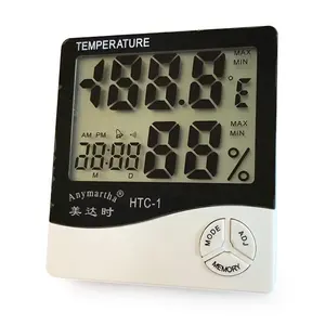 Бытовой цифровой термометр HTC-1 отображения температуры и влажности оборудование термометр