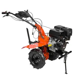 4 행정 270CC 가솔린 6 HP 41 인치 2 휠 농업 소형 회전 경운기