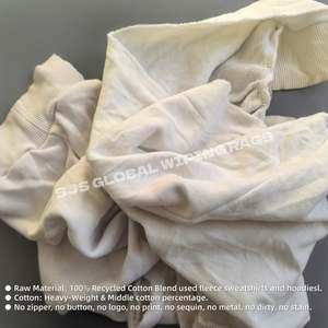 Trapos Reutilizables Blancos 100% Algodón, Trapos de Limpieza de Felpa de Algodón, Trapos de Algodón para Limpieza - Product Image 4