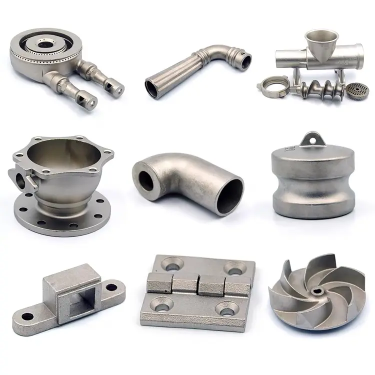 factory customized Lost Wax Casting OEM High Precision casting CNC lathe machining Parts