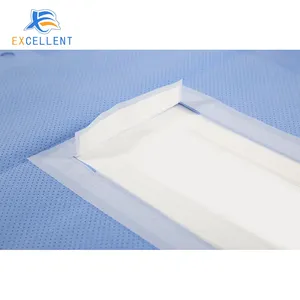 Disposable Sterile Surgical Drapes Laparotomy Surgical Drape With Fenestration