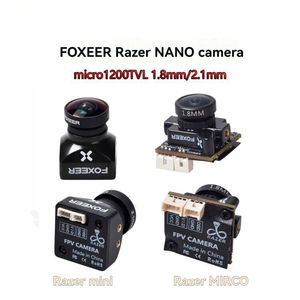 Foxeer Nano <b>Drone</b> Camera 4/3 PAL 1200TVL 1/3 CMOS Low Latency Lens Camera for RC <b>Racing</b> <b>Drone</b> - Product Image 6