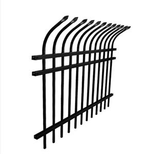 Clôture en fer forgé pour la maison, fabriquée en Chine, designs variés, décoration murale extérieure pour jardin, clôture en aluminium noir, clôture métallique - Product Image 4