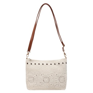 Borsa a Tracolla Fatta a Mano all'Uncinetto |   Borsa a tracolla da donna in stile boho con dettagli in perline per l'estate, la <span class=keywords><strong>spiaggia</strong></span> <span class=keywords><strong>e</strong></span> l'abbigliamento casual - Product Image 5