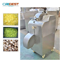 2021 200-800Kg 3*3 Fruit En Groentekubus Snijmachine 550 Apple Aardappel Dicer Machine Groentesnijmachine